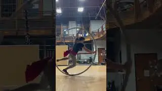 Circus wheel #dance #acrobatics #workout #circus