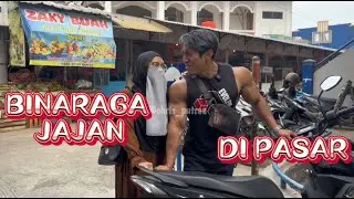 BELI BAHAN MAKANAN BINARAGA DI PASAR BARENG ISTRI 🔥💪🏻