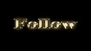 Gold Text Effect-Photoshop Tutorial | Photoshop tutorial on Gold text effects in photoshop cs6