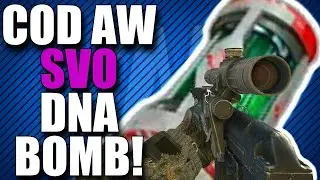 Advanced Warfare: LEGENDARY SVO Sniper Rifle DNA Bomb on Terrace! (DNA Saturday)