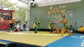 Festival seni budaya Melayu Kalbar 2024, melestarikan seni budaya pencak silat warisan leluhur