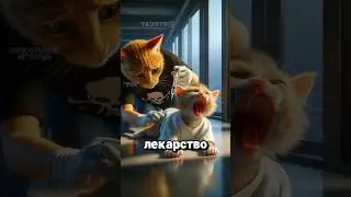 КОТИКУ ПОСТАВИЛИ УКОЛ! 😭💔💉 