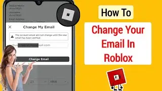 How to Change Your Email In Roblox Account (2024) | how to Remove email from roblox under 13