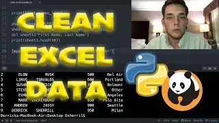 Clean Excel Data with Python and Pandas - 5 Minute Python Scripts - Full Code Along Walkthrough