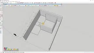 Cara mudah membuat dinding sketchup