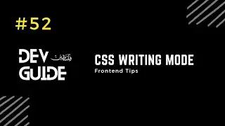CSS Writing Mode 🔻