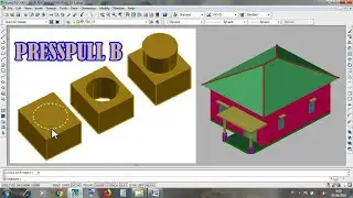 506 PRESSPULL 2D B 3D AUTOCAD