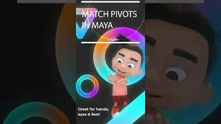 How to Match Pivots in Maya 