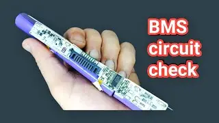 Opening and charging the laptop battery and repairing the BMS circuit