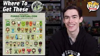 ECCC 2021 Funko Pop Shared Retailers Lists USA & International | Where To Get These!