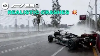 F1 23 𝗥𝗘𝗔𝗟𝗜𝗦𝗧𝗜𝗖 CRASH COMPILATION 💥 #5