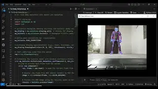 P6: Full Body Detection with OpenCV and MediaPipe