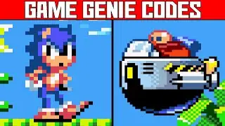 (Sonic The Hedgehog Game Gear) Jump In Mid Air & Invincibility - Game Genie Codes