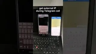 Get external IP address of the user during #Telegram call. it returns public instead of local IP