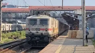 Morning & Evening Captures Of 19 Express Trains Of Mumbai CR Above 100Kmph!! IndianRailways