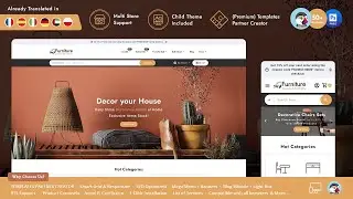 (Top-rated) Furniture - PrestaShop Multipurpose Responsive Theme - by PrestaShop