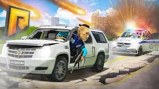 🚔 ПОГОНЯ за МОРГЕНШТЕРНОМ! MORGENSHTERN угоняет от ПОЛИЦИИ в GTA RADMIR RP