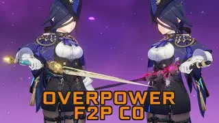 F2P DPS C0 Clorinde Iron Sting & Festering Desire | Genshin Impact 4.7 Overpower Build