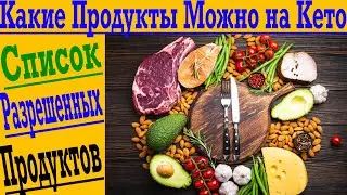 Список разрешенных продуктов на Кето диете !