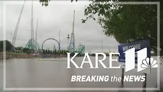 ValleyFair mostly open despite flooded parking lot, three rides under 14 feet of water