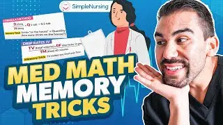 Med Math Nursing Memory Tricks & Tips | Fundamentals of Nursing Made EASY