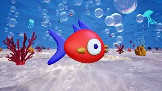 🐟Kırmızı Balığım | Renkleri Öğreten Bebek Şarkısı