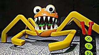 Garten of Banban 4 - MR BURGER Meeting - Boss Fight + Jumpscare + Secret Room (Gameplay#3)