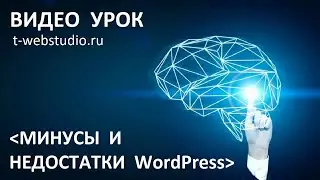 Основные минусы и недостатки WordPress