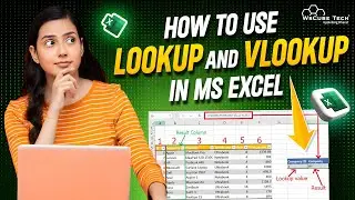 Lookup and Vlookup in MS Excel | MS Excel full Course for Beginners to Advanced (2024 Edition)