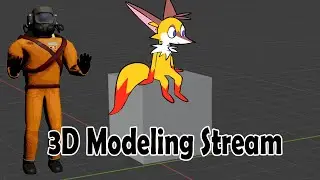 [Art Stream] 3D Modeling Lethal Company Cosmetics