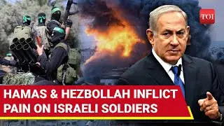 Al-Qassam, Hezbollah Attacks Bleed Israeli Forces In Khan Younis & North | Watch Dramatic Footage