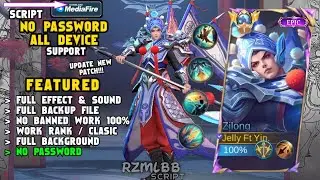 TERBARU - Script Skin Zilong Epic Changbanpo Revamp No Password | Voice Indonesia & English