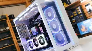 Самая красивое водяное охлаждение Deepcool LT720! сборка на i7 12700k+rtx 3080🤨🤔🔥