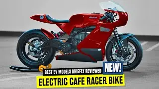 9 All-Electric Motorcycles Charging into the Class of Cafe Racer Bikes