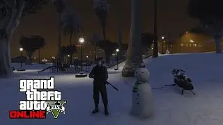 25 СНЕГОВИКОВ В GTA 5 ONLINE