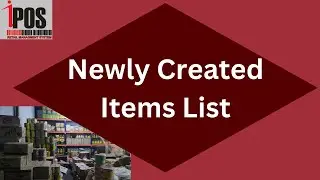 Newly created item List in Excel {Point of Sale Software} || Mansoor Anwar || (Urdu / Hindi)