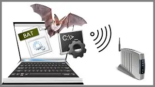 How to connect to wifi network using batch file - Command line