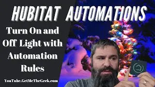 How to Use Hubitats Simple Automation Rules App to turn on and off lights