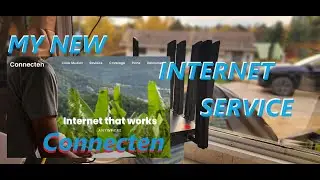 CONNECTEN - NEW HI-SPEED UNLIMITED INTERNET ROUTER REVIEW & UNBOXING