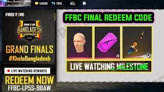 FFBC Final Redeem Code || Today FFBC Redeem Code Free Fire || Free Fire New Event || FF New Event