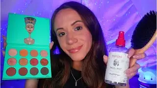 ASMR / 1 Hour Of Personal Attention (makeup, skincare, hairbrush)