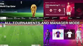 FIFA 16 MOBILE MOD EA SPORTS FC 24 ALL TOURNAMENTS MODE NEW KITS 2024/25 REAL FACES & FULL TRANSFERS
