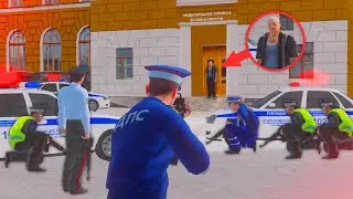 БАНДИТЫ ЗАХВАТИЛИ ЗДАНИЕ ФСБ! БУДНИ ПОЛКОВНИКА ДПС НА AMAZING RP В GTA CRMP