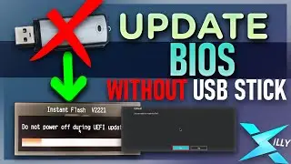 HOW TO UPDATE BIOS *WITHOUT USB STICK*