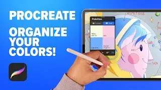 A NEW WAY TO ORGANIZE YOUR COLORS IN PROCREATE...