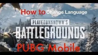 change PUBG Lnaguage