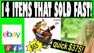 I Listed My Reseller Death Pile | Made Money Fast $375 Selling on eBay Poshmark Christmas Ornaments