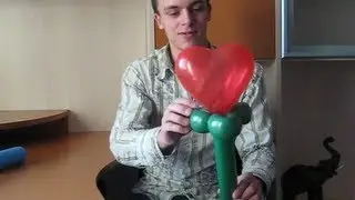 Цветы из шариков. Романтичные цветы из шариков.  Легков. Flowers from balloons