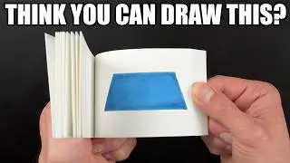 How to Animate a Perfect Square with Perspective - Flipbook Tutorial