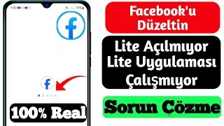 Facebook Lite'ın Açılmaması Sorununun Çözümü | Fb Lite Uygulaması Çalışmıyor |